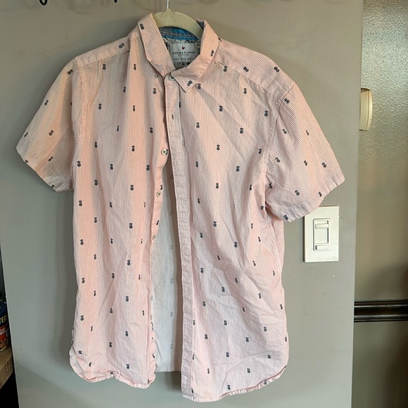 Men’s Denim & Flower pineapple button up. Size M. Good condition - Picture 1 of 1